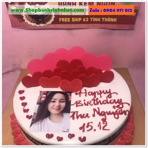 Bánh Sinh Nhật In Hình Ảnh - H567